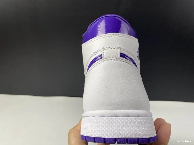 One Kick CD0461-151 HIGH 1 COURT PURPLE AIR RETRO JORDAN 0812